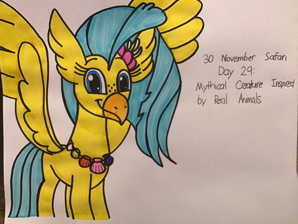 30 November Safari Day 29: Mythical Creature by TigeressBird324 on ...