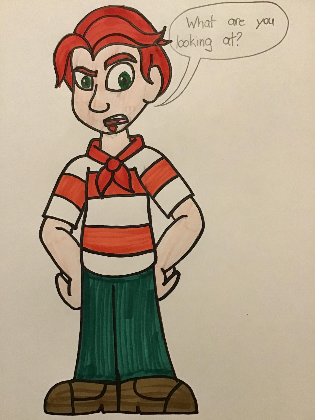 Thems Rude TMMS: Humanized Mr. Rude by TigeressBird324 on DeviantArt