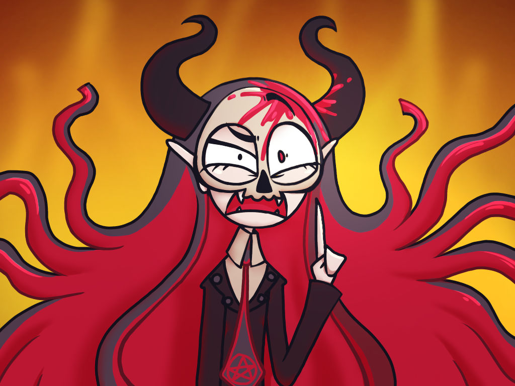 Demon Questioning Demon questioning by DrawingIsTooHard on DeviantArt