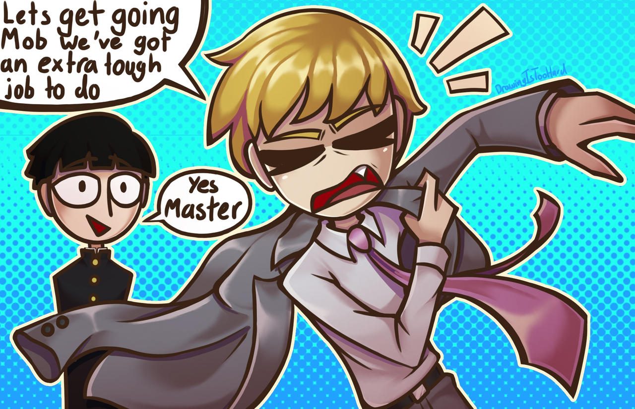 Fan Riegen Reigen mob psycho 100 fan art by DrawingIsTooHard on DeviantArt