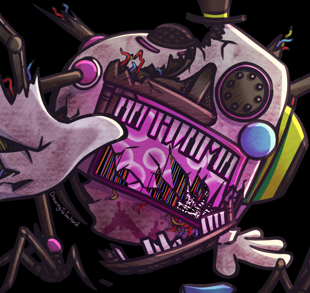 FNAF SB RUIN DJ Music man by DrawingIsTooHard on DeviantArt