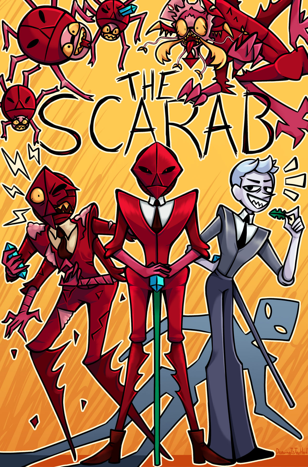 The scarab fan art by DrawingIsTooHard on DeviantArt