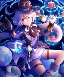 Furina Genshin Impact Fan Art