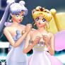 Queen Serenity and neo queen serenity