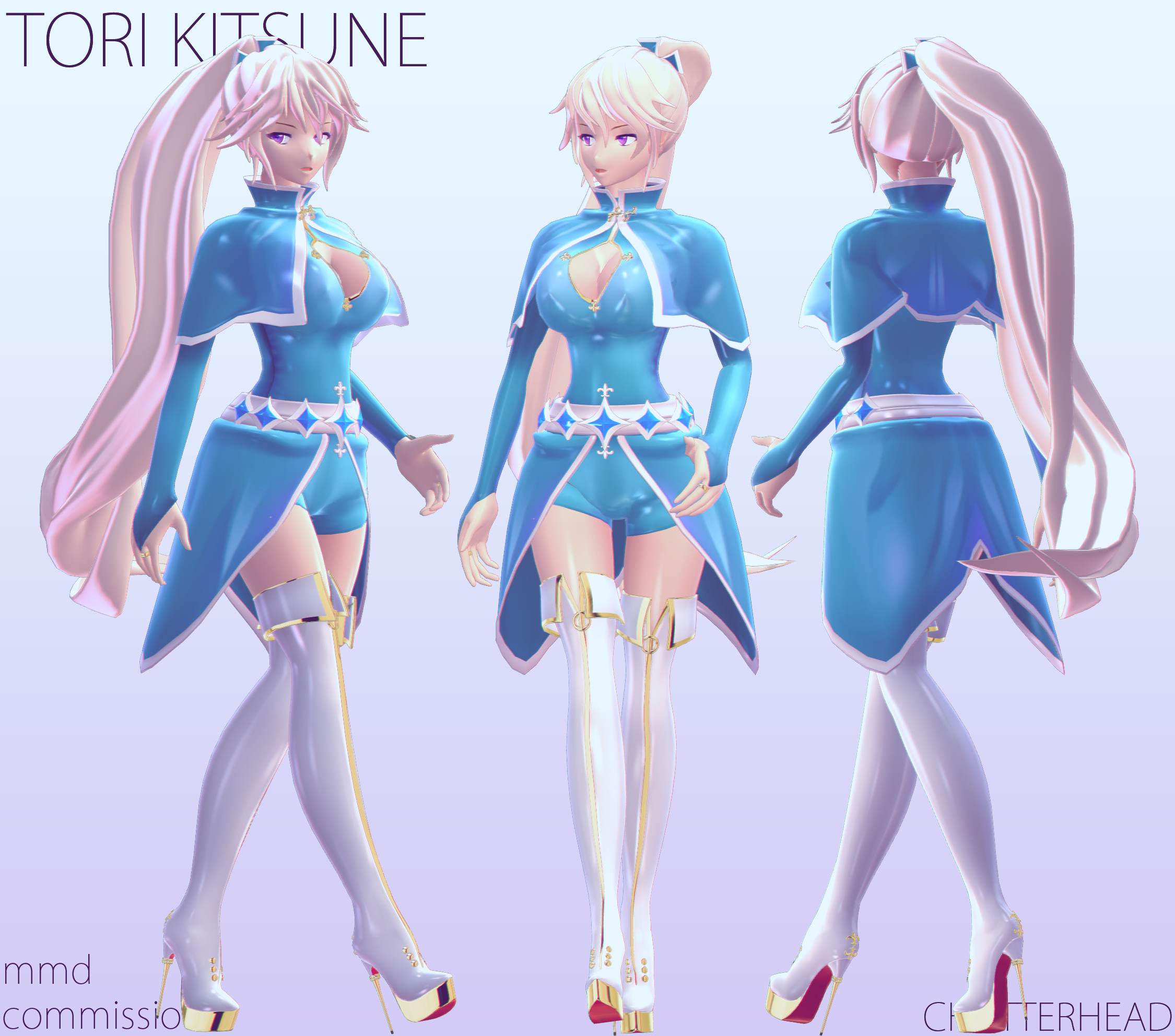 TORI KITSUNE COMMISSION Complete by chatterHEAD on DeviantArt TORI KITSUNE COMMISSION Complete by chatterHEAD on DeviantArt