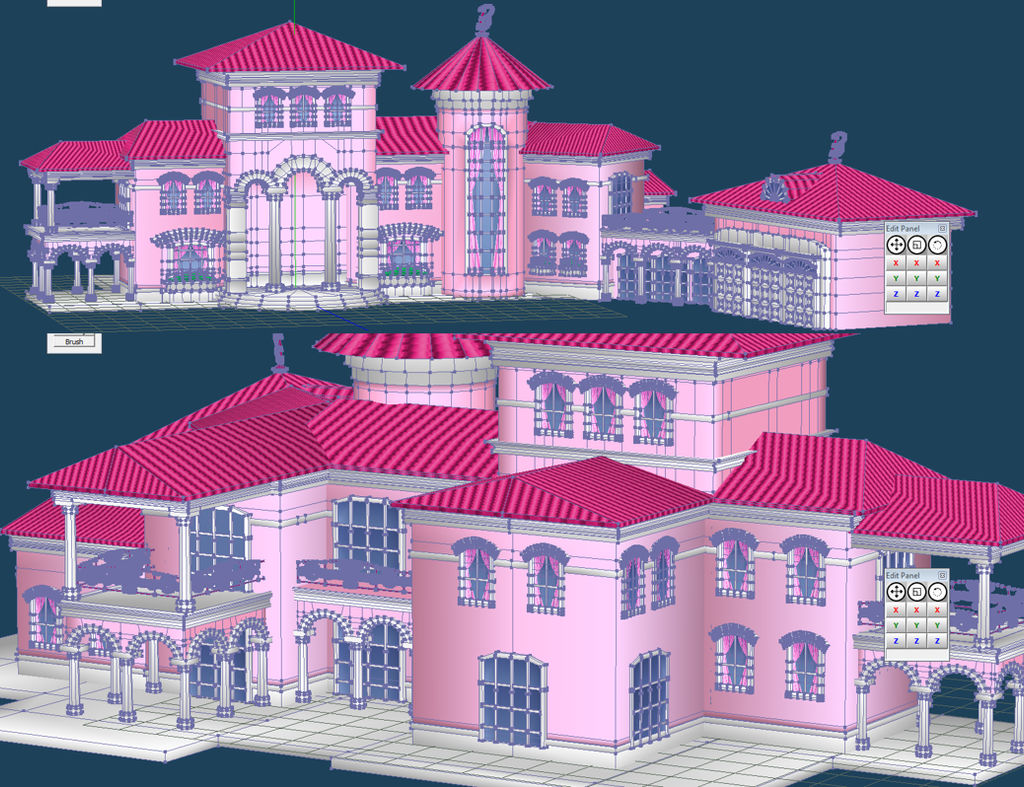 Barbie Dream House WIP 1 by chatterHEAD on DeviantArt