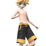 [PDFTxC4D] Len Kagamine Swimwear DL