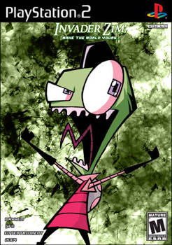 Invader Zim PS2 Cover