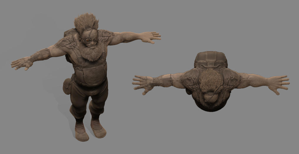 Deep Dwarf Miner by cataracts1 on DeviantArt