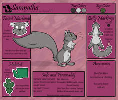 Sami Reference Sheet