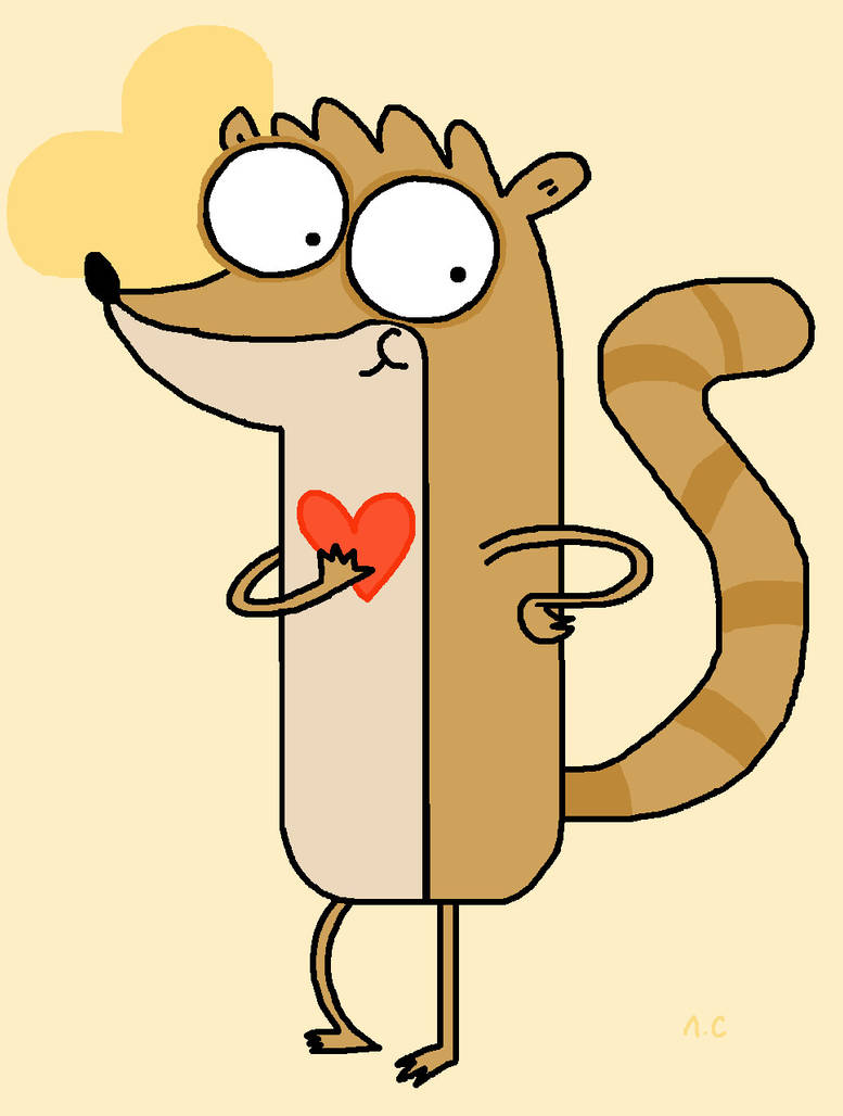 Rigby by HeinousFlame on DeviantArt
