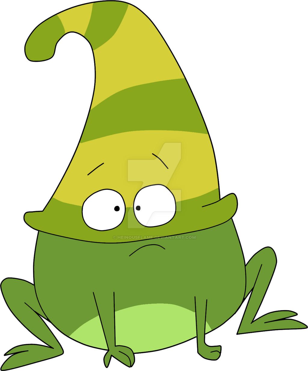 Bashful frog by HeinousFlame on DeviantArt