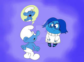 Sadness smurf
