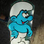 Smurf lollipop