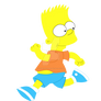 Bart runs