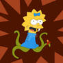 Alien Maggie Simpson