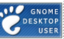 Gnome Desktop User Stamp +1