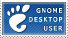 Gnome Desktop User Stamp +1