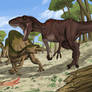 carcharodontosaurus vs. ouranosaurus