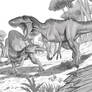 carcharodontosaurus vs. ouranosaurus b/ n