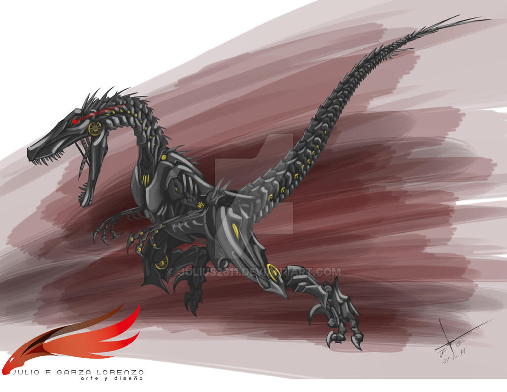 Blue Van Raptor Bot Raptor-bot by julius2611 on DeviantArt