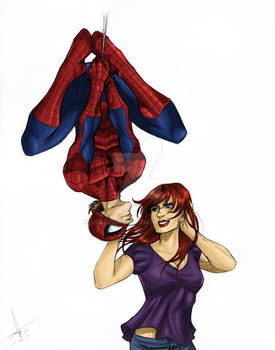 Spidey love- Color