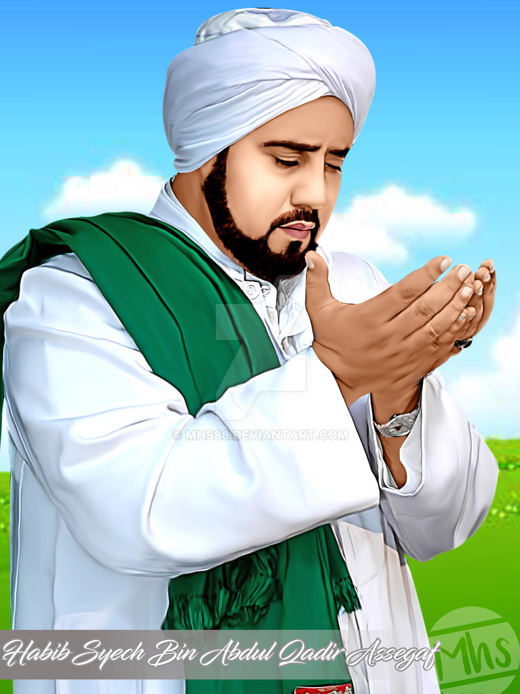 Habib Syech Bin Abdul Qadir Assegaf By Mhs86 On Deviantart