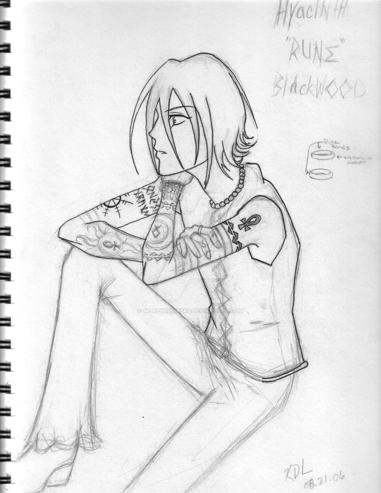 Rune sketch by MorpheusMors on DeviantArt