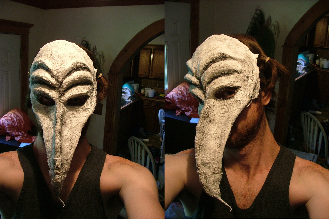 First attempt at making a mask