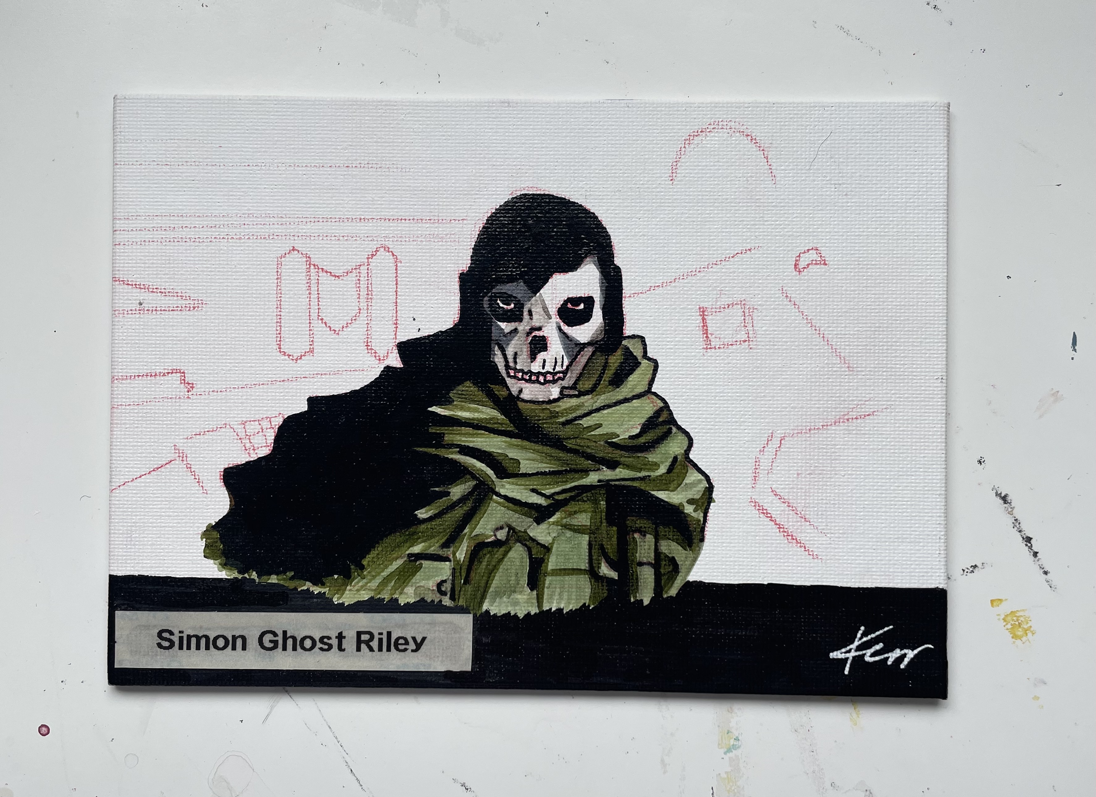 Simon Ghost Riley by BlueNevit on DeviantArt