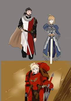 Fate el cid campeador, Saber / Mordred Astartes