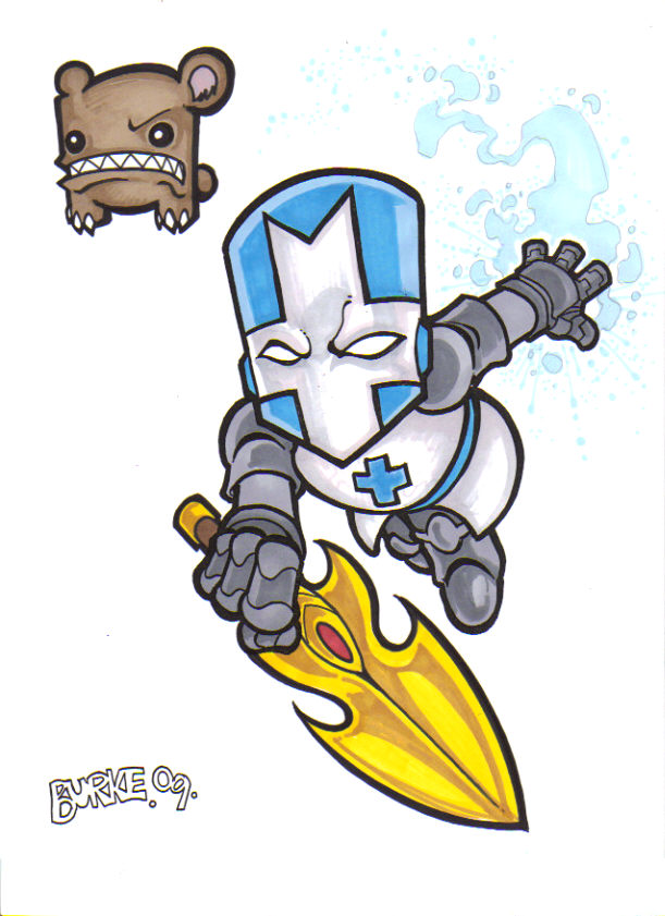 Castle Crashers Blue Knight