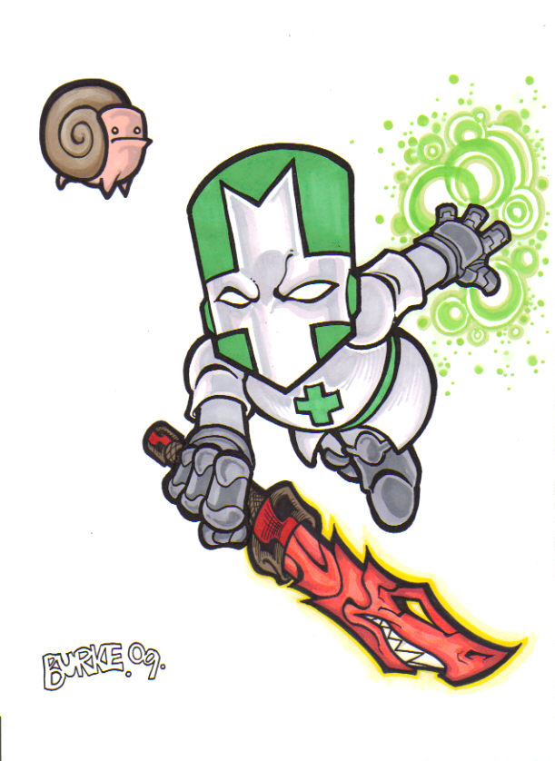 Castle Crashers Green Knight