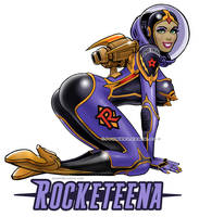 ROCKETEENA the Rocket Girl!