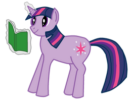 Twilight Sparkle with Book - Digitization