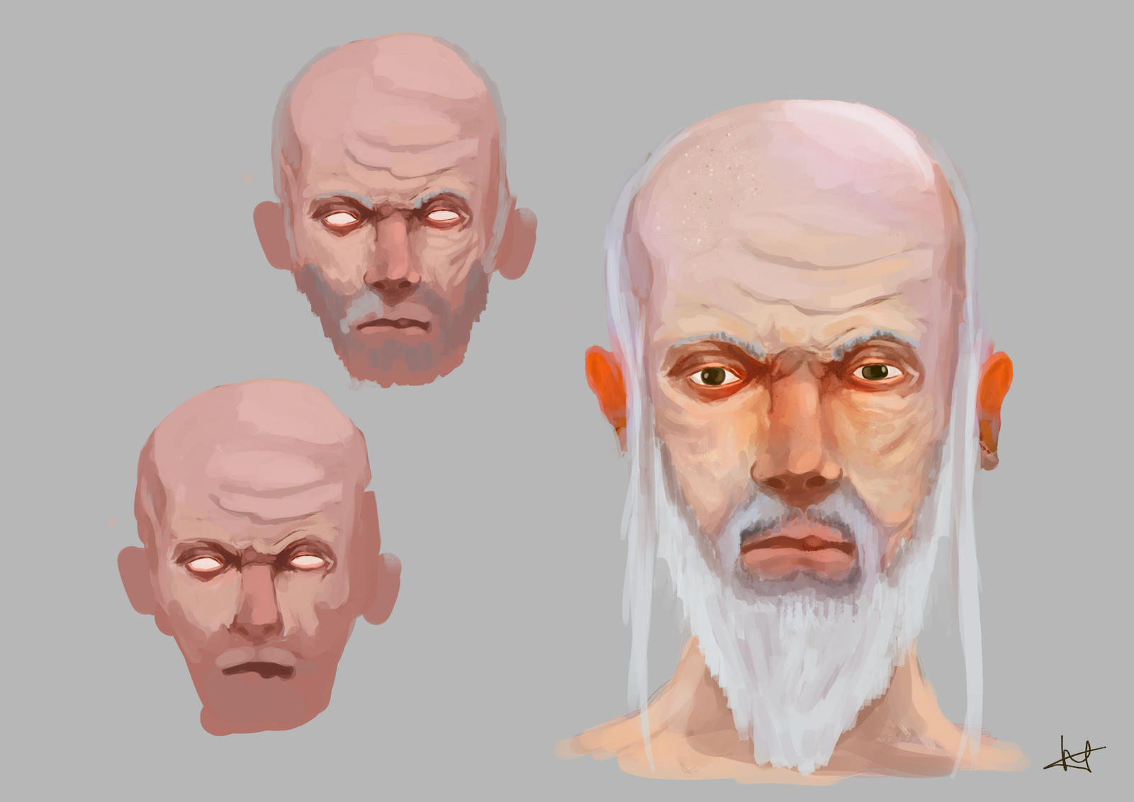 Character Design - Old Man PT 1 by tenchi24 on DeviantArt