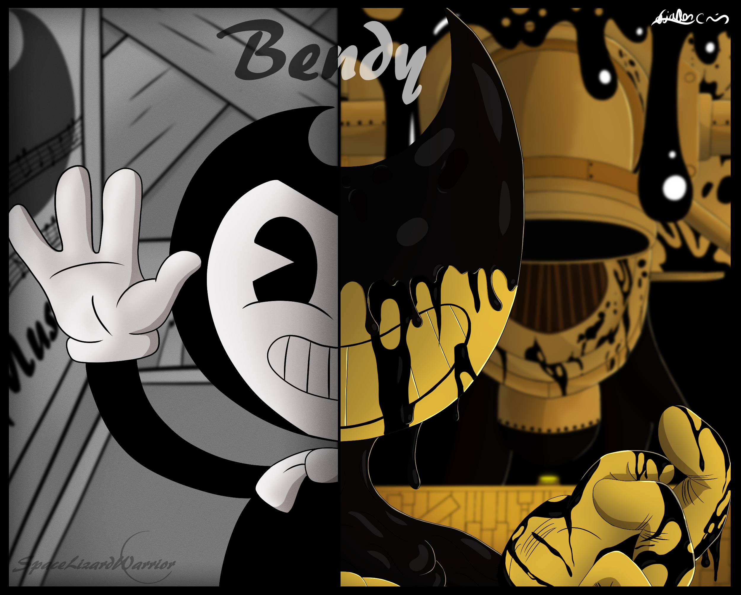 Bendy And Ink Bendy by SpaceLizardWarrior on DeviantArt
