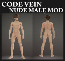 Code Vein - Bare upper body casual wear for Male by ogami4 on DeviantArt