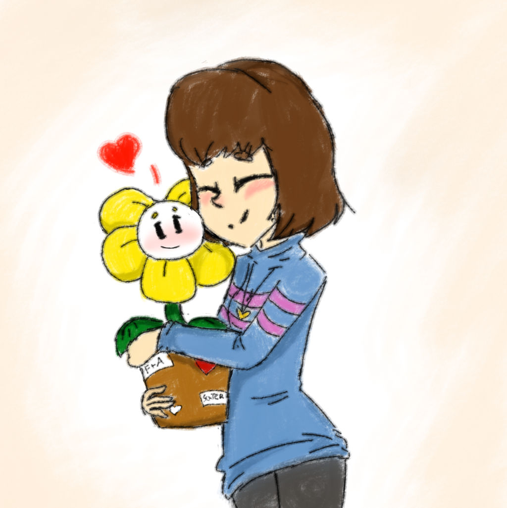 Flowey x Frisk Flowisk (TheFlauwy-Flower) by TheFlauwy-Flower on DeviantArt