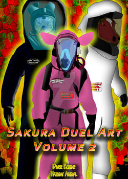 Sakura's Monster Artbook V2 Cover