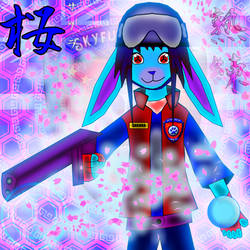 Skyfurry Veteran Officer - Sakura