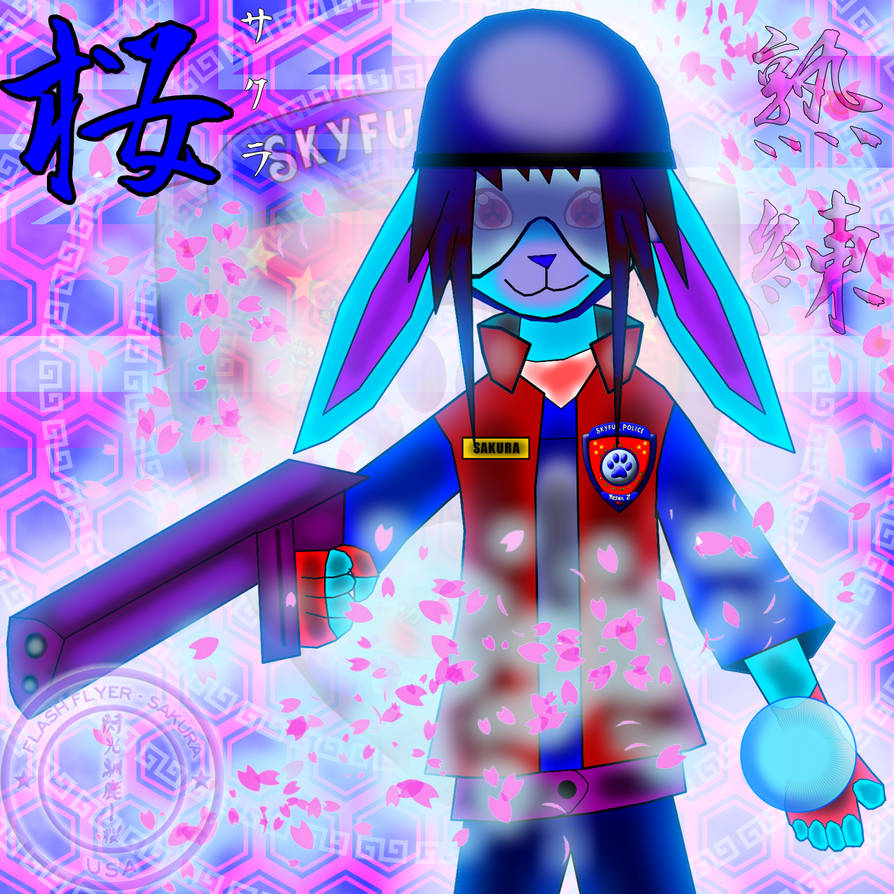 A Rabbit With Sharingon Skyfurry Veteran Officer - Sakura 3 by Flash-Flyer-Sakura on DeviantArt