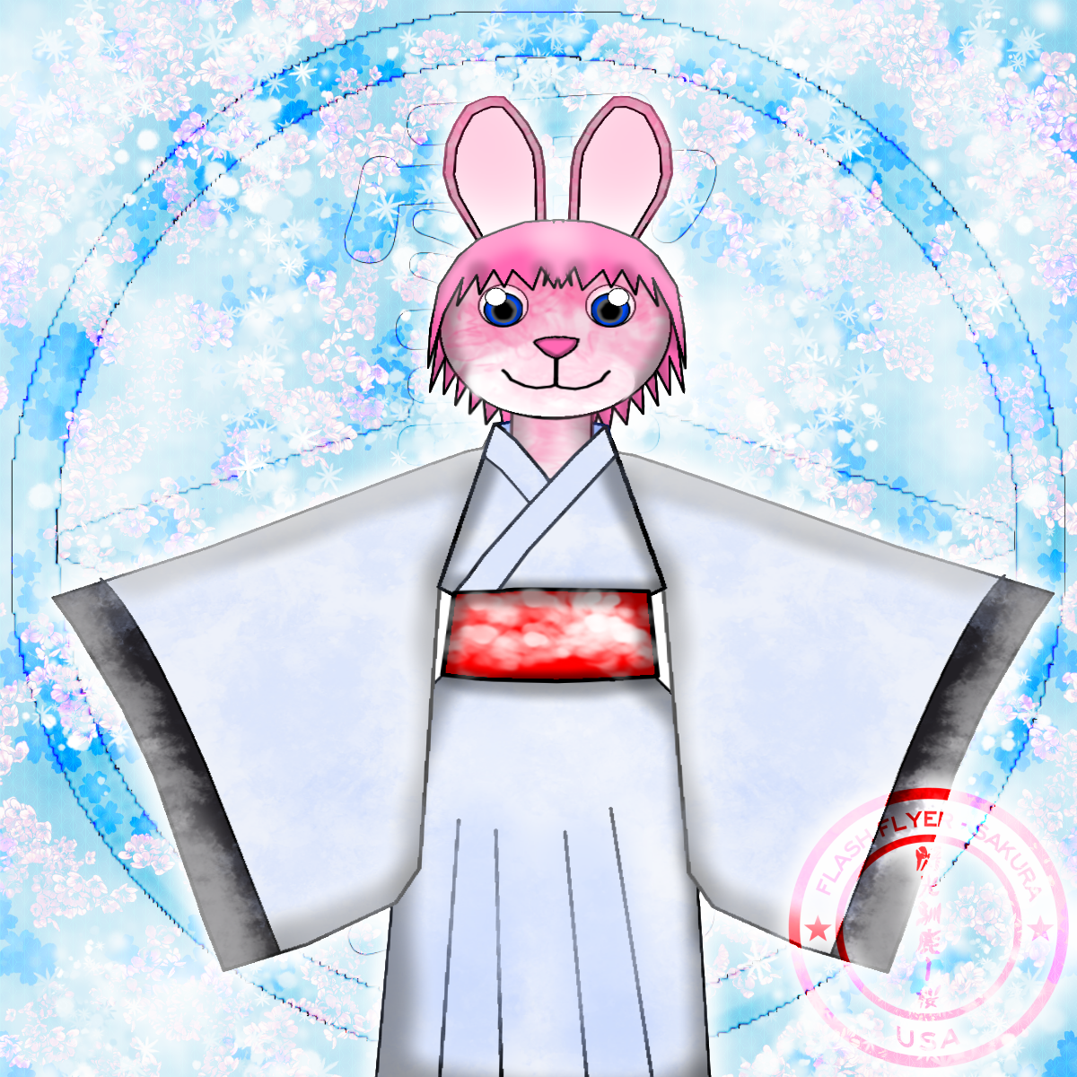 Snowstorm Rabbit Rosie by Flash-Flyer-Sakura on DeviantArt