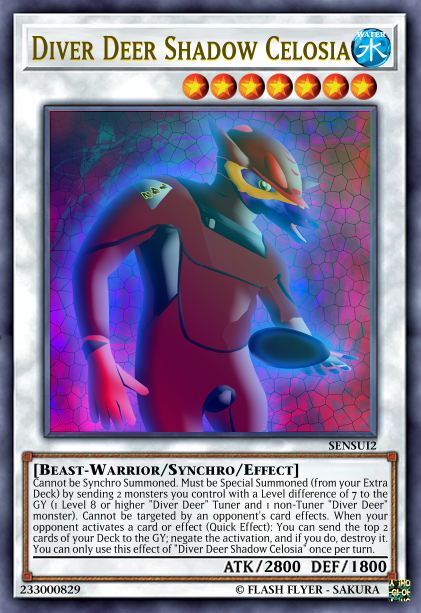 Diver Deer Shadow Celosia