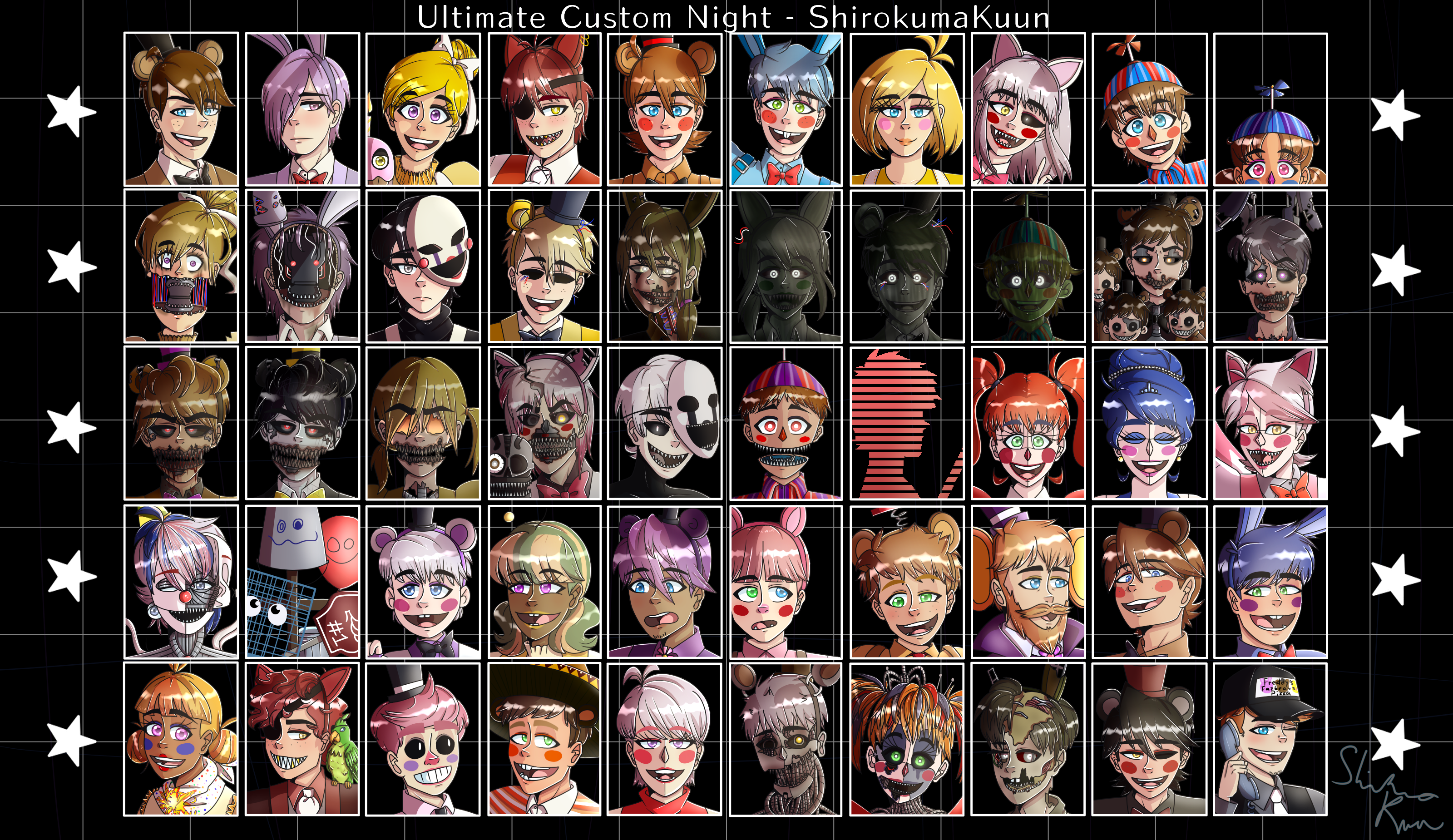 Ultimate Custom Night  My style by AngoDrag0n on DeviantArt