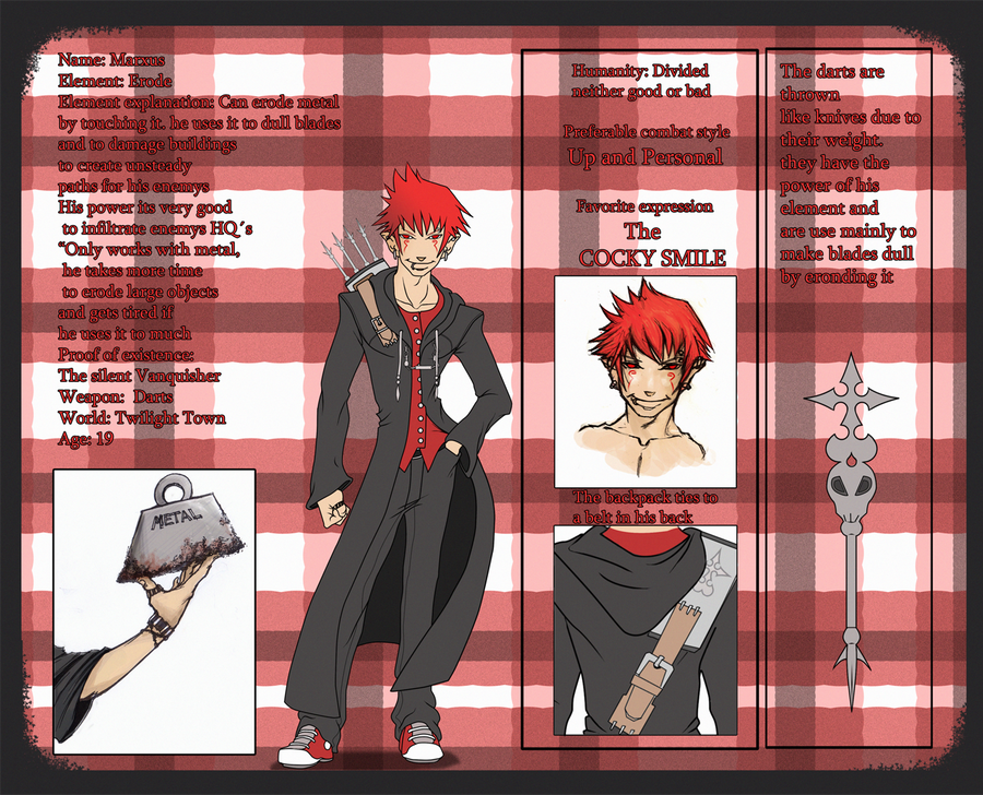 Marxus Marxus application sheet by L-C-Art on DeviantArt