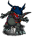 Grademon Dark Dark Greymon by Grandfire12 on DeviantArt