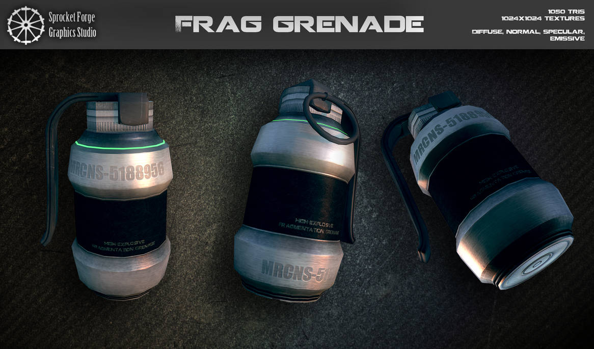 High-explosive Frag Grenade by tidalkraken on DeviantArt