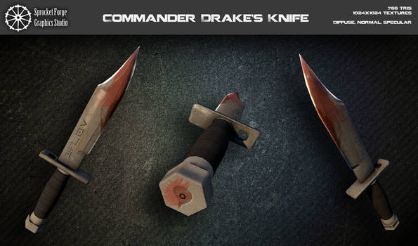 Commander Drake's knife