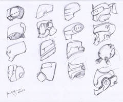 sketches Mechanical heads 001